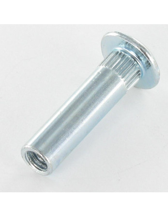 Ecrou Relieur POZI et fendu 8X31 M6X15 Acier zingué