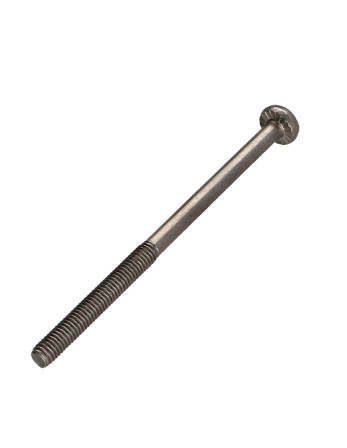Vis métaux Tête cylindrique bombée TCB TORX T20 5X80 Filetée sur 40 Inox A2