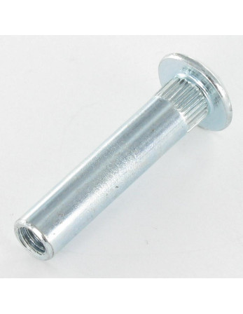 Ecrou Relieur POZI et fendu 8X38 M6X15 Acier zingué