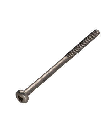 Vis métaux Tête cylindrique bombée TCB TORX T20 4X88 Filetée sur 30 Inox A2
