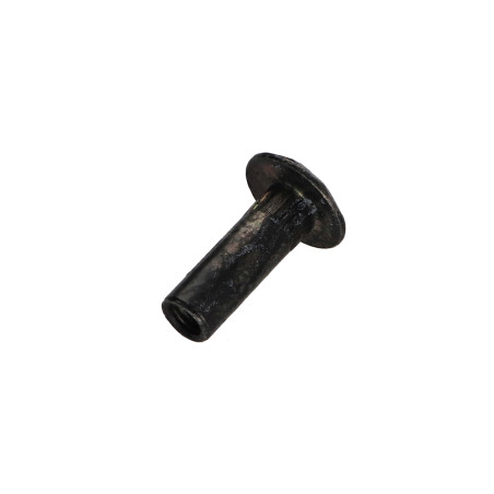 1 x Ecrou Relieur Tête bombée MARTELE M6X18 8X24 Acier zingué noir