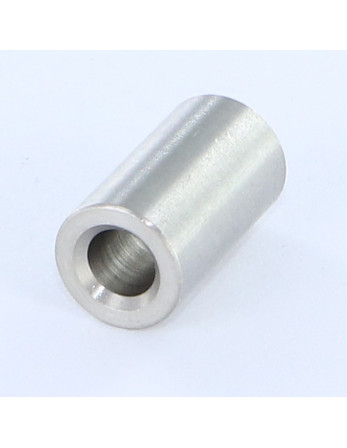 Entretoise Cylindrique Lisse 12X3 Diamètre Intérieur 8 Inox