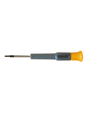 Tournevis fin TORX T5 Longueur total 80 Longueur tige métallique 40