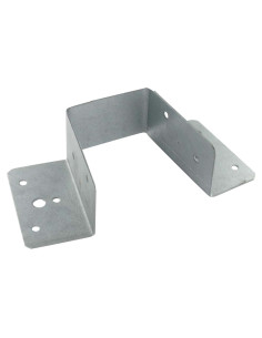 Sabot de charpente Forme U support poutre 32X75 Sendzimir
