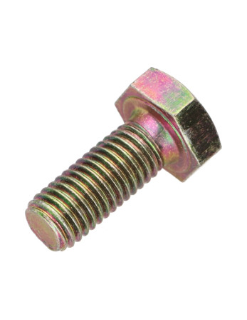 Vis métaux Tête hexagonale TH M10X25 Classe 8.8 Bichromaté