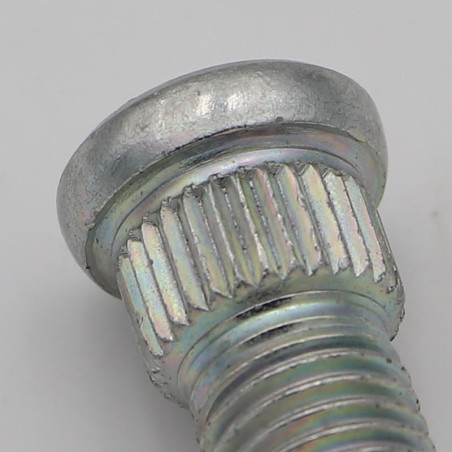 1 x Vis De ROUE Acier zingué M12X60 Filetée sur 42 Pas de 150
