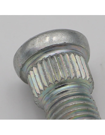 Vis De ROUE Acier zingué 1/2"X50 Filetée sur 32 UNF