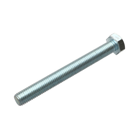 1 x Vis métaux Tête hexagonale TH M12X90 Classe 8.8 Acier zingué