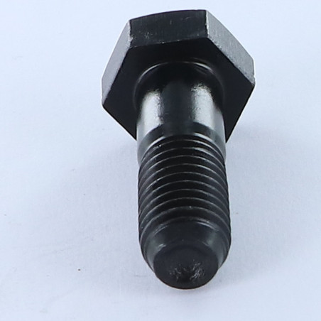 1 x Corps de boulon filetage partiel Tête hexagonale TH M12X37 Filetée sur 20 Classe 8.8 Acier brut Bout téton TRON