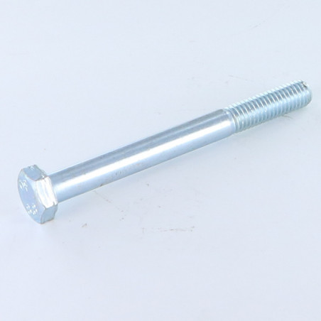 1 x Corps de boulon filetage partiel Tête hexagonale TH M10X70 Classe 8.8 Acier zingué