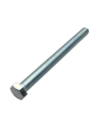 Vis métaux Tête hexagonale TH M20X180 Classe 8.8 Acier zingué