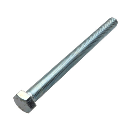 1 x Vis métaux Tête hexagonale TH M20X180 Classe 8.8 Acier zingué