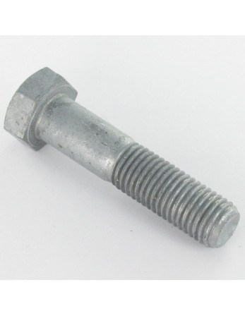 Corps de boulon filetage partiel Tête hexagonale TH M12X40 Classe 8.8 Forte tenue à la corrosion Acier galvanisé à