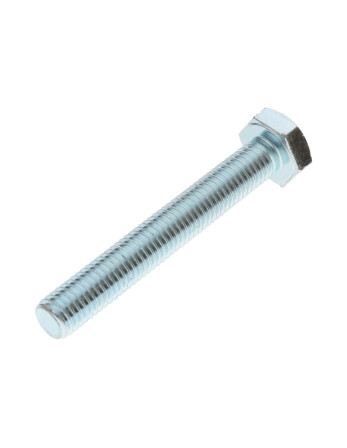 Vis métaux Tête hexagonale TH M16X70 Classe 10.9 Acier zingué