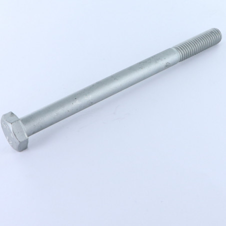 1 x Corps de boulon filetage partiel Tête hexagonale TH M10X120 Classe 8.8 Acier brut Géomet 500A