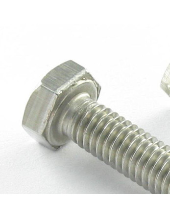 Vis métaux Tête hexagonale TH M6X120 Inox A4