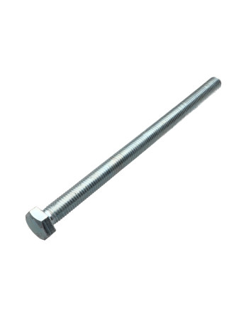 Vis métaux Tête hexagonale TH M16X25 Classe 8.8 Acier zingué