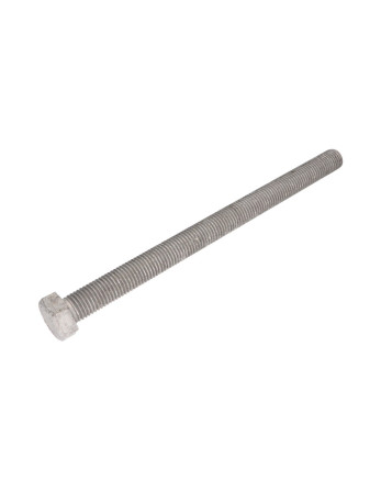 Vis métaux Tête hexagonale TH M16X200 Classe 8.8 Forte tenue à la corrosion Acier galvanisé à chaud ISOFIT