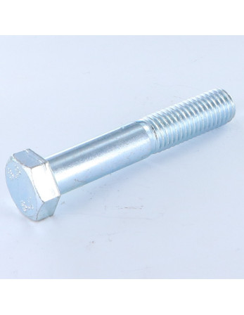 Corps de boulon filetage partiel Tête hexagonale TH M12X80 Classe 8.8 Acier zingué