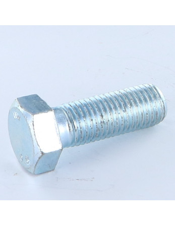 Corps de boulon filetage partiel Tête hexagonale TH M16X50 Classe 8.8 Acier zingué