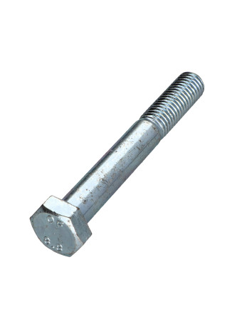 Corps de boulon filetage partiel Tête hexagonale TH M12X90 Classe 8.8 Acier zingué Rouille