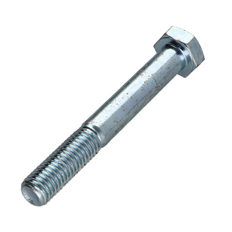 1 x Corps de boulon filetage partiel Tête hexagonale TH M12X90 Classe 8.8 Acier zingué Rouille