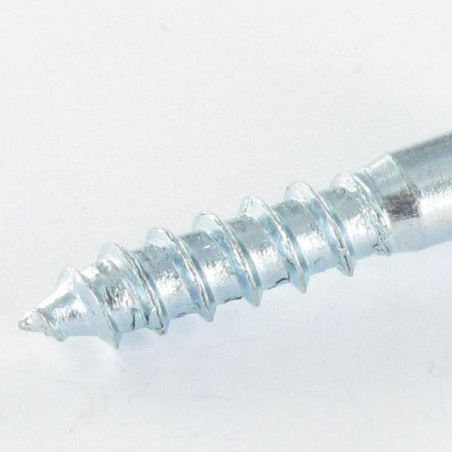 1 x Tirefonds 10X200 Forte tenue à la corrosion Acier galvanisé à chaud