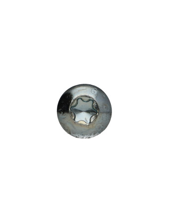 Vis métaux Tête bombée TORX T40 M8X35 Classe 10.9 Acier zingué