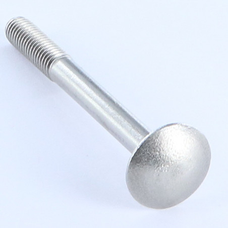 1 x TRCC JAPY tête ronde collet carré M12X210 Filetage partiel Acier zingué