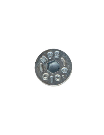Vis métaux FHC tête fraisée empreinte hexagonale creuse Clé de 6 HC6 M10X16 Filetage total Classe 10.9 Acier