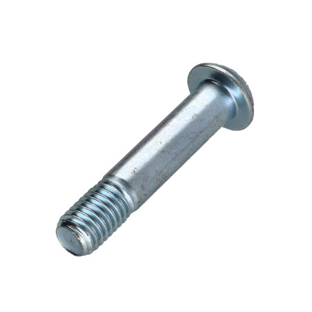 1 x Vis métaux BHC (Tête Bombée Hexagonal creux) M10X55 Filetée sur 15 Classe 10.9 Clé de 6 HC6 Acier zingué