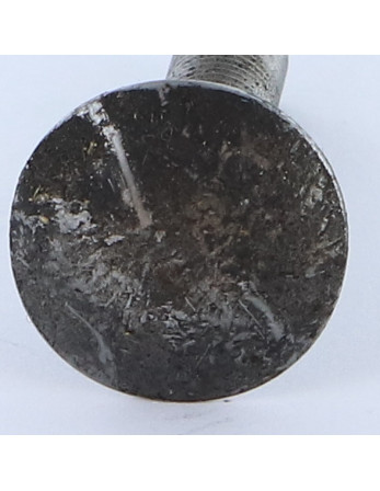TRCC JAPY tête ronde collet carré M8X45 Filetage total Acier brut