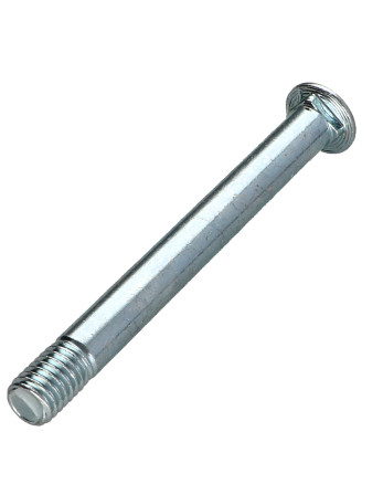 TRCC JAPY tête ronde collet carré M10X94 Filetée sur 14 Filetage partiel K C.B Epaisseur du carré 2.5 Acier