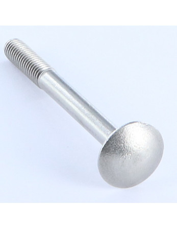 TRCC JAPY tête ronde collet carré M16X220 Filetage partiel Acier zingué