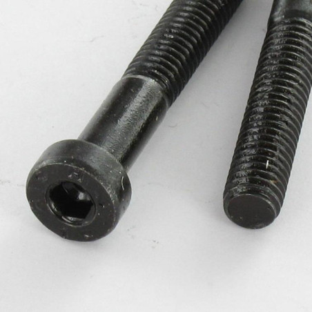1 x Vis métaux CHC BTR Clé de 7 HC7 M10X60 Filetée sur 26 Classe 10.9 Tête basse Acier brut