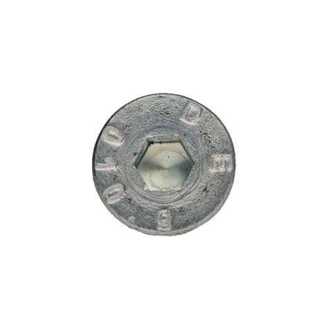1 x Vis métaux FHC tête fraisée empreinte hexagonale creuse M6X16 Filetage total Classe 10.9 Clé de 4 HC4 Frein filet