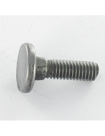 Vis Tête plate Collet carré M8X25 Filetage total Classe 8.8 Acier zingué