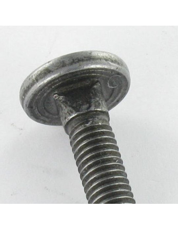 Vis Tête plate Collet carré M8X25 Filetage total Classe 8.8 Acier zingué