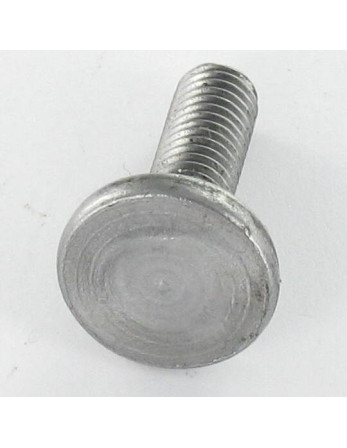 Vis Tête plate Collet carré M8X25 Filetage total Classe 8.8 Acier zingué