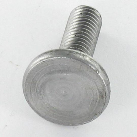 1 x Vis Tête plate Collet carré M8X25 Filetage total Classe 8.8 Acier zingué