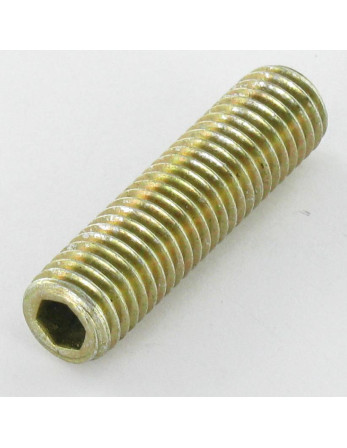 Vis métaux Sans tête six pans creux (sthc) Clé de 3 HC3 M6X25 Bout plat Bichromaté