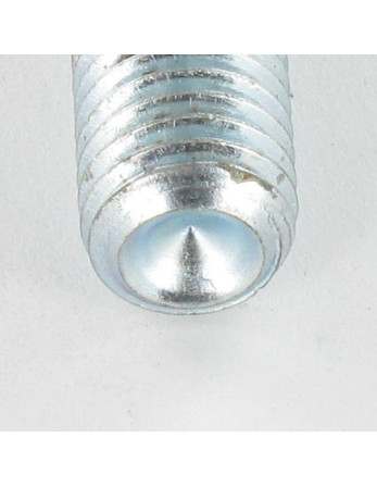 Vis métaux Sans tête six pans creux (sthc) Clé de 3 HC3 M6X12 Bout cuvette Acier zingué