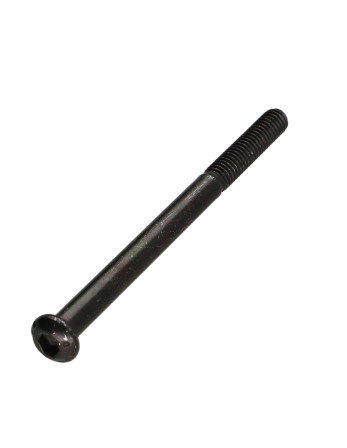 Vis métaux BHC (Tête Bombée Hexagonal creux) M12X80 Filetage partiel Classe 10.9 Clé de 8 HC8 Acier zingué noir