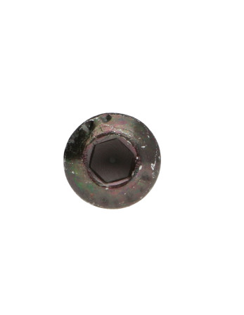 Vis métaux BHC (Tête Bombée Hexagonal creux) M12X80 Filetage partiel Classe 10.9 Clé de 8 HC8 Acier zingué noir