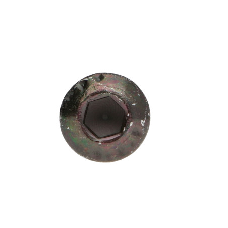 1 x Vis métaux BHC (Tête Bombée Hexagonal creux) M12X80 Filetage partiel Classe 10.9 Clé de 8 HC8 Acier zingué noir