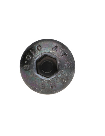 Vis métaux BHC (Tête Bombée Hexagonal creux) M8X40 Filetée sur 32 Classe 10.9 Clé de 5 HC5 Acier brut