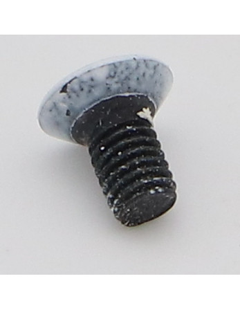 Vis métaux FHC tête fraisée empreinte hexagonale creuse M3X6 Filetage total Classe 10.9 Clé de 2 HC2 Acier brut