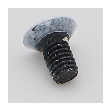 1 x Vis métaux FHC tête fraisée empreinte hexagonale creuse M3X6 Filetage total Classe 10.9 Clé de 2 HC2 Acier brut