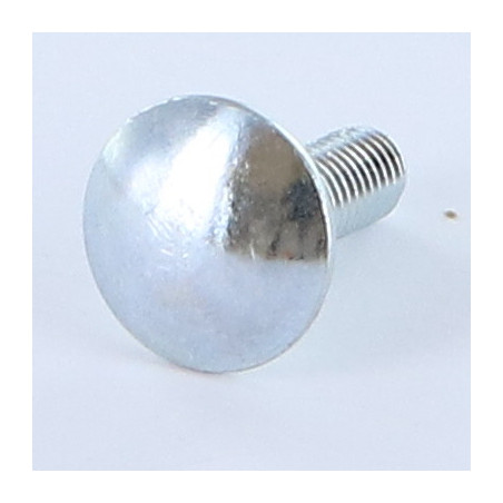 1 x TRCC JAPY tête ronde collet carré M6X16 Filetage total Classe 8.8 Acier zingué