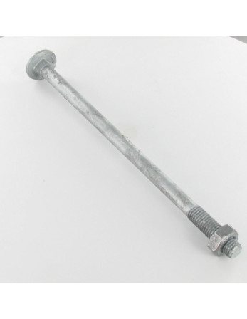 Boulon (vendu avec Ecrou) TRCC JAPY tête ronde collet carré M16X180 Filetage partiel Forte tenue à la corrosion
